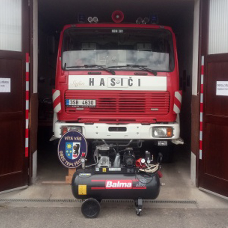 Pístový kompresor Balma 5,5/270